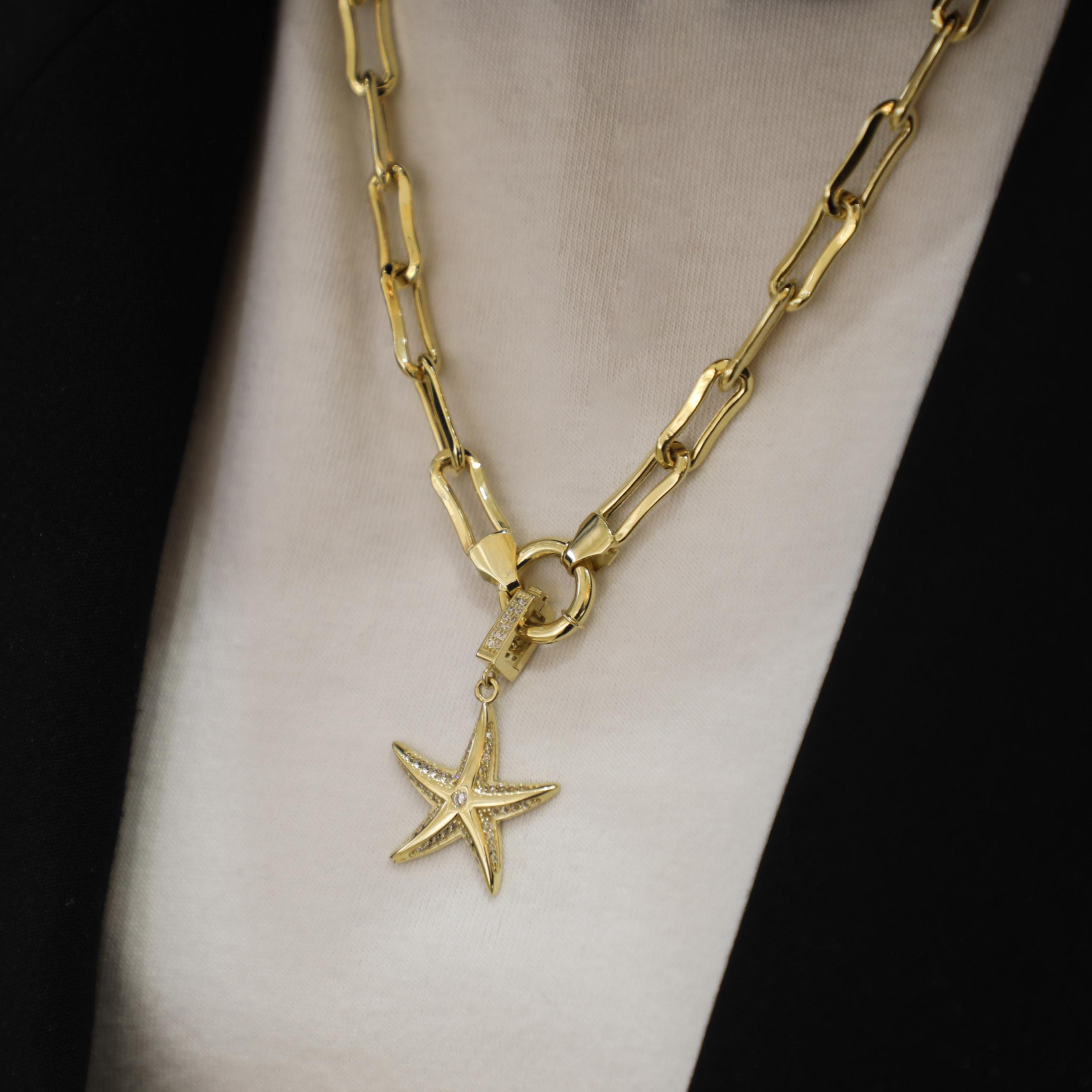 Deniz Yıldızı Charm Kolye