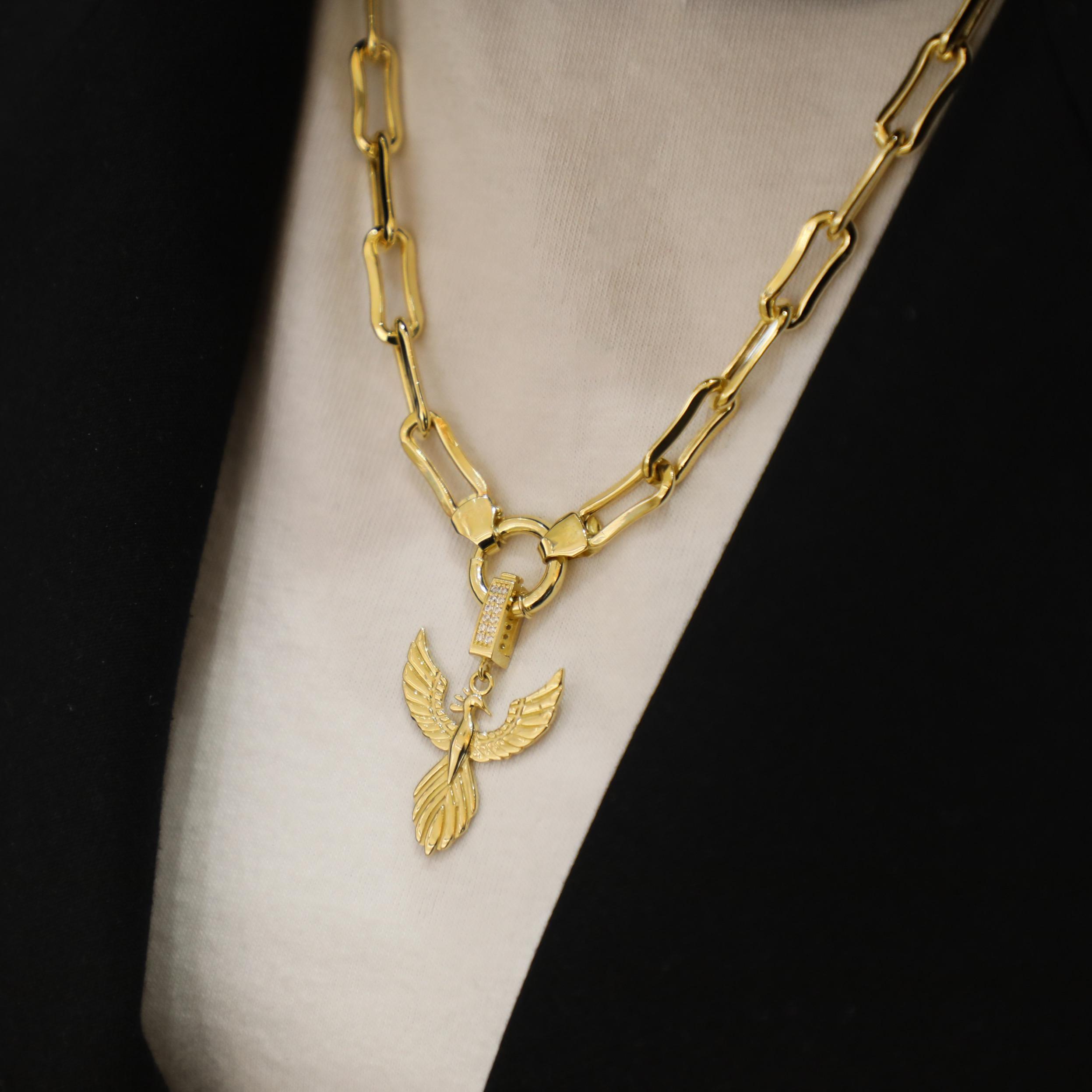 Anka Kuşu Charm Kolye