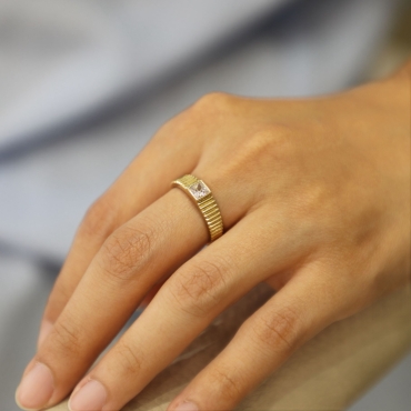 Taşlı Sienna Yüzük